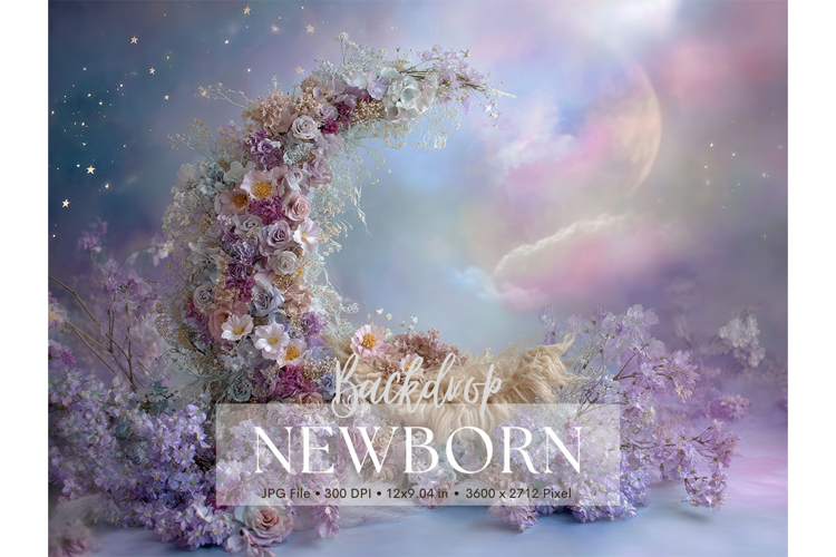 Newborn Backdrop Baby Digital Background Kids Room Studio_38