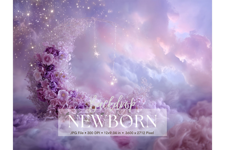 Newborn Backdrop Baby Digital Background Kids Room Studio_40