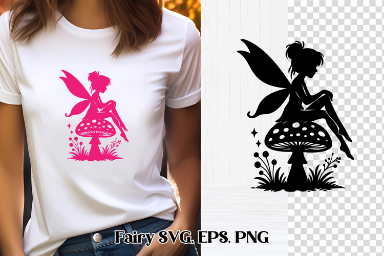Fairy SVG | Magic SVG | Fairy silhouette SVG