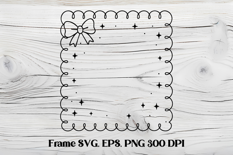 Border Black And White Clipart Image 20