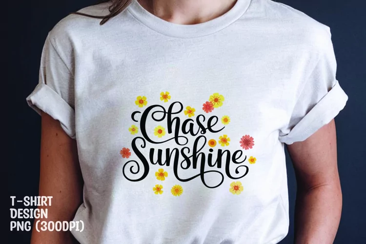 Chase shine t-shirt design sublimation png