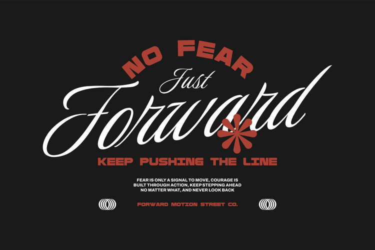 Minimal Typography Streetwear | Motivational Quotes