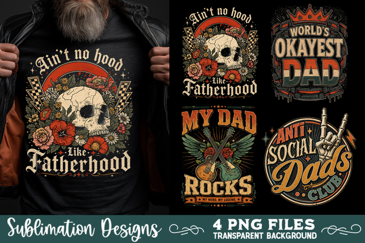 Dad sublimation PNG, Father 4 PNG, Father's day PNG example image 1