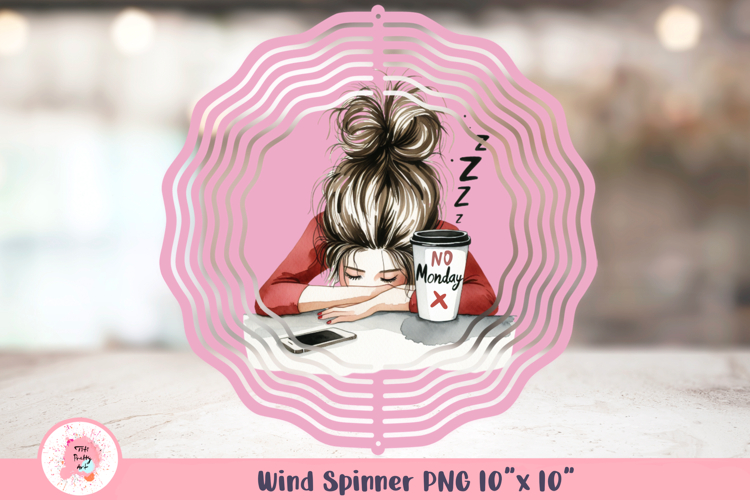 No Mondays Wind Spinner Png, Lazy Days Autumn Wind Spinner