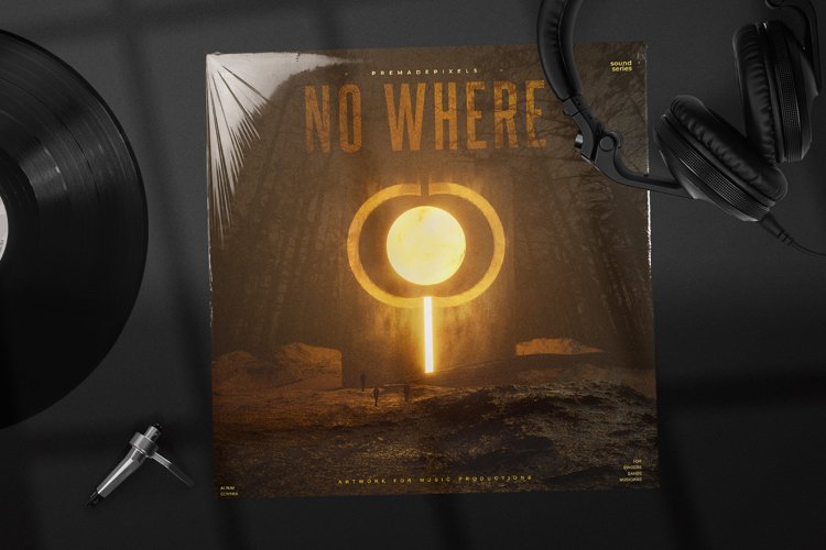 No Where Album Cover Art example image 1