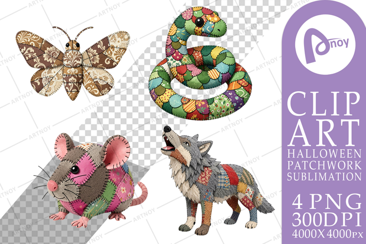 Nocturnal Animal Fabric Design