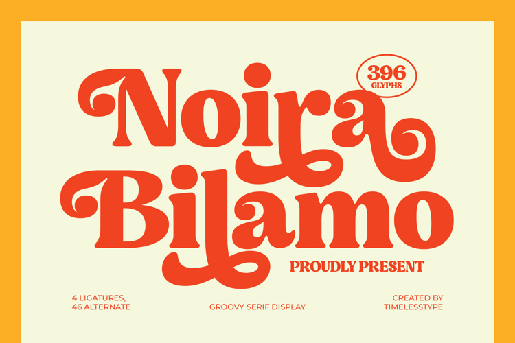 Noira Bilamo - Groovy Serif Display