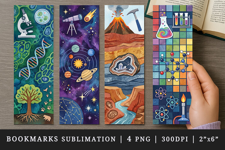 Non fiction bookmarks printable sublimation bookmark design example image 1