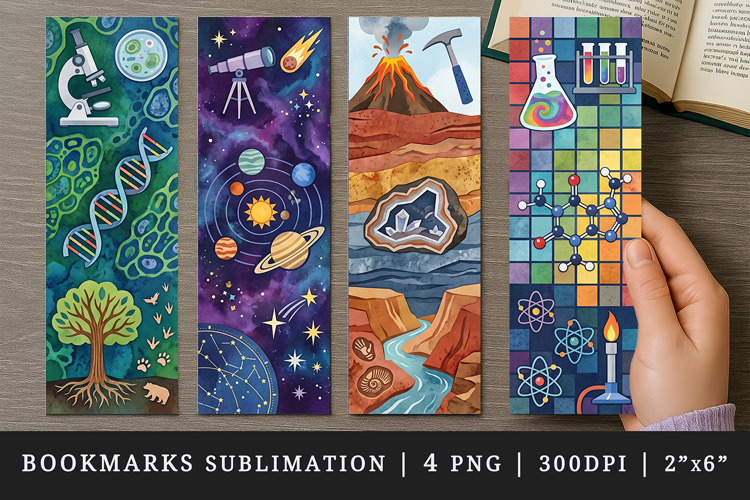 Non fiction bookmarks printable sublimation bookmark design