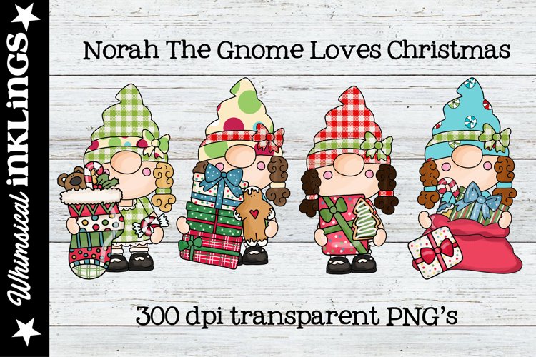 Christmas Gnome Clipart Image 2
