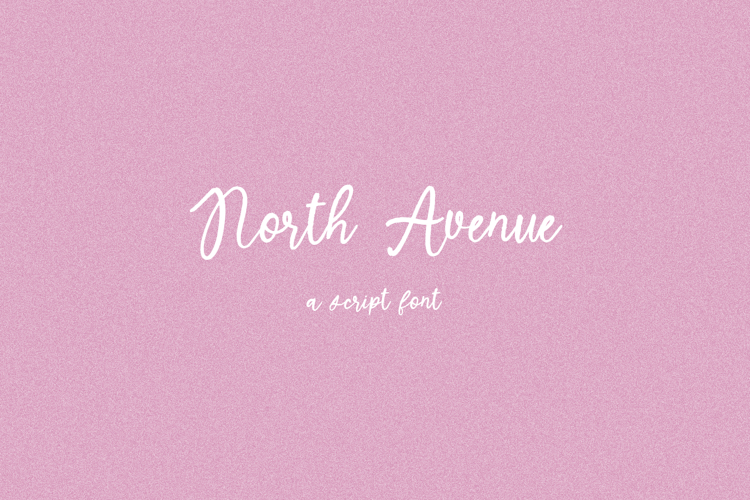 North Avenue Script Font