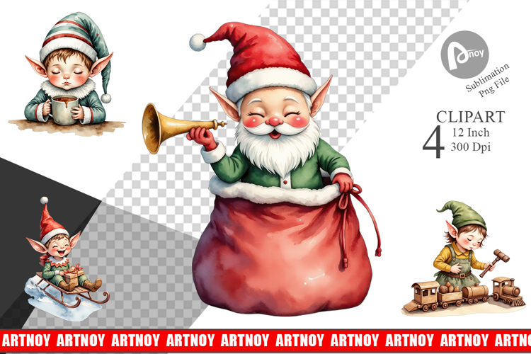 Elves Clipart Image 5