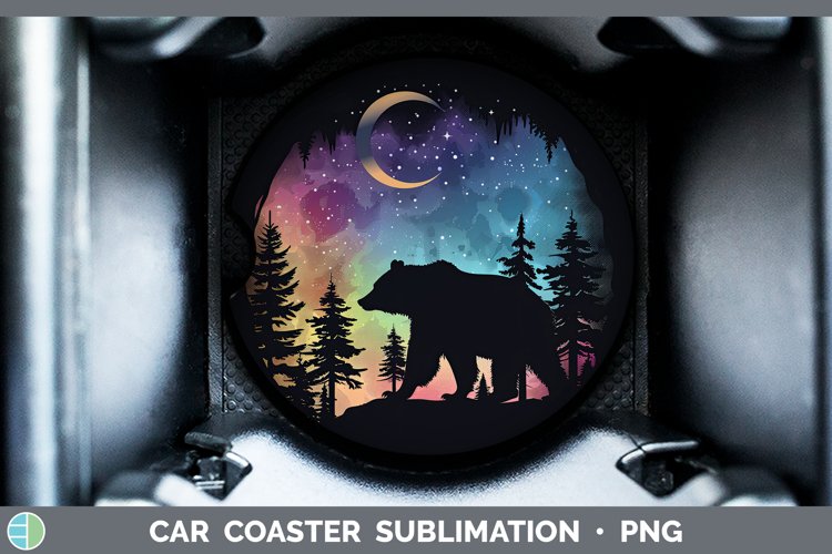 Car Coaster Sublimation Designs Image 20