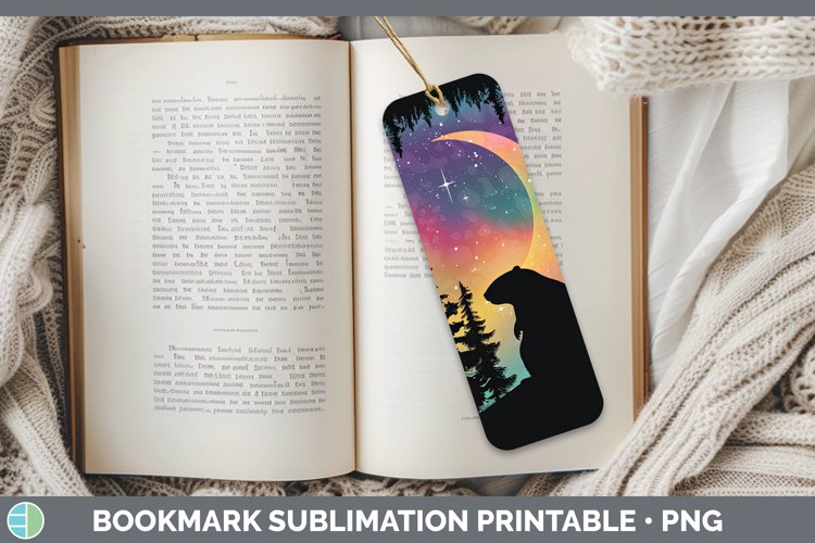 GorgeousNorthern Lights Bookmark design.
