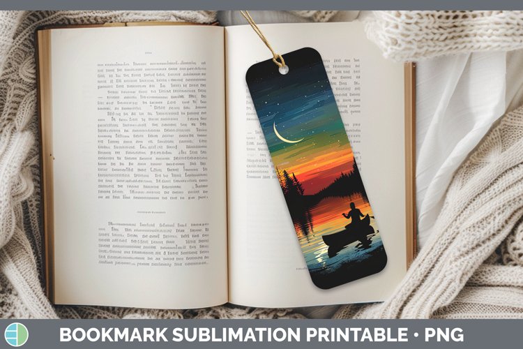 GorgeousNorthern Lights Bookmark design.