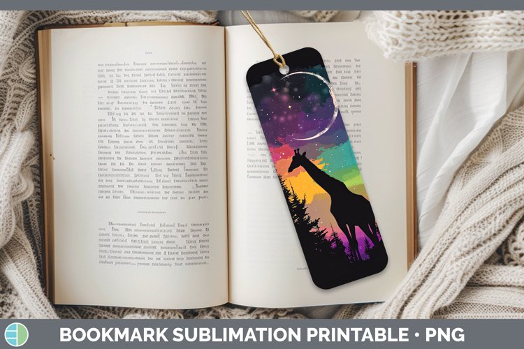 GorgeousNorthern Lights Bookmark design.