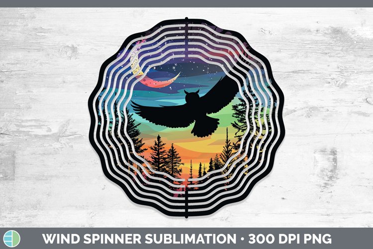 GorgeousNorthern Lights Wind Spinner design.