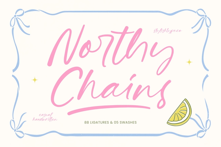 Northy Chains - Casual Handwritten