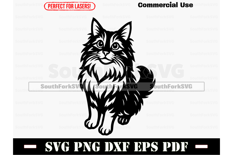 Cat Peeking Svg Image 8