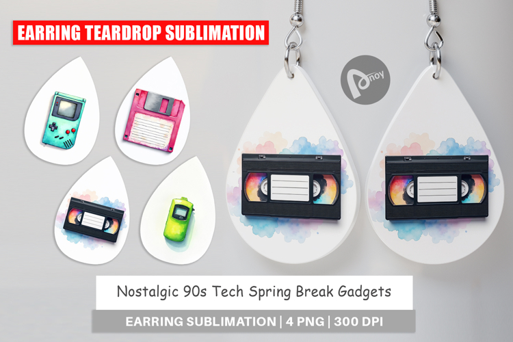 Sublimation Earring Designs Image 16