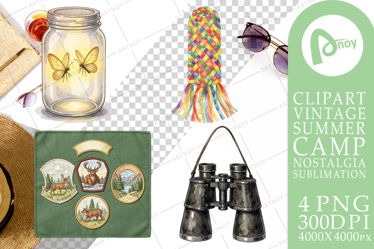 Nostalgic Camp Souvenir Sublimation