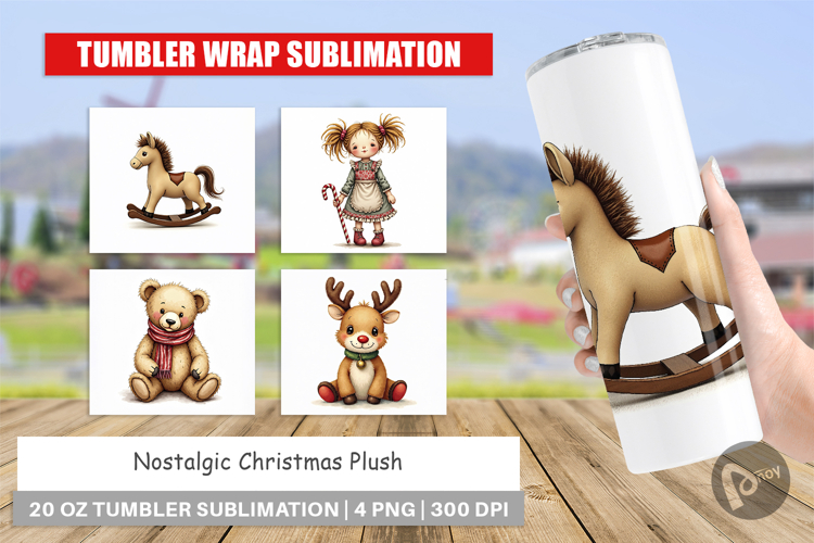 Christmas Tumbler Wrap Image 14