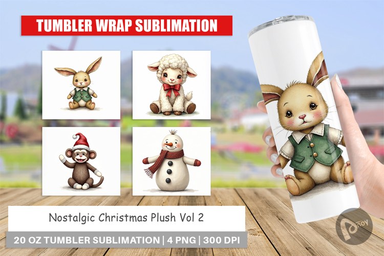 Christmas Tumbler Wrap Image 13