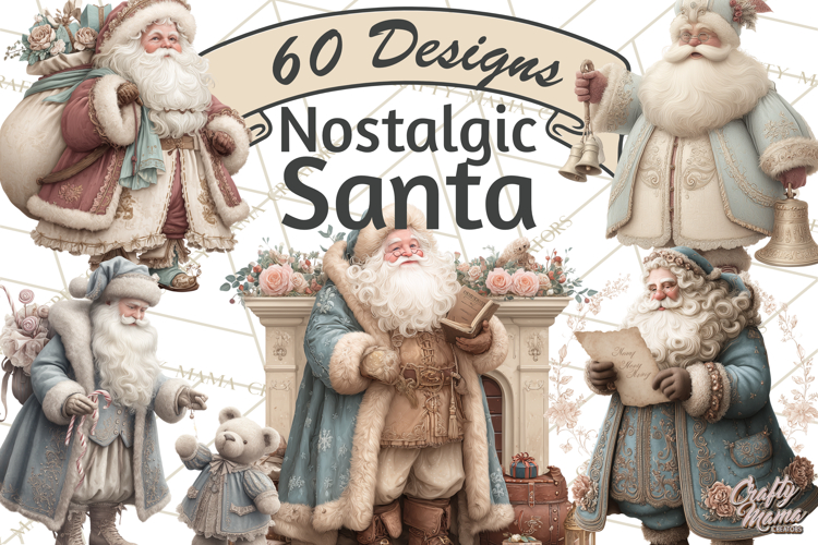 Santa Christmas Clipart Image 16