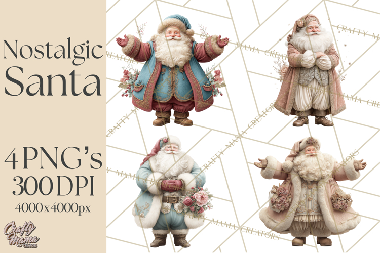 Santa Christmas Clipart Image 6