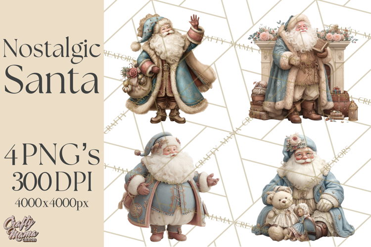 Santa Christmas Clipart Image 10
