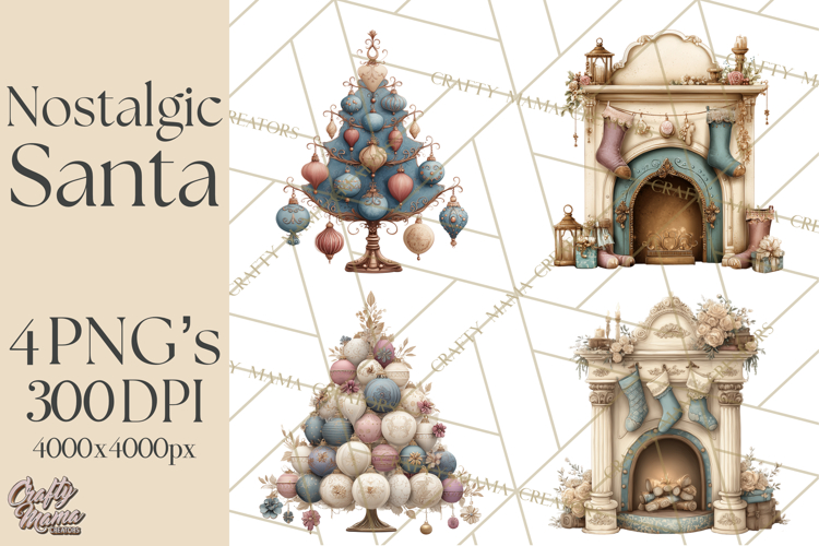 Santa Christmas Clipart Image 15