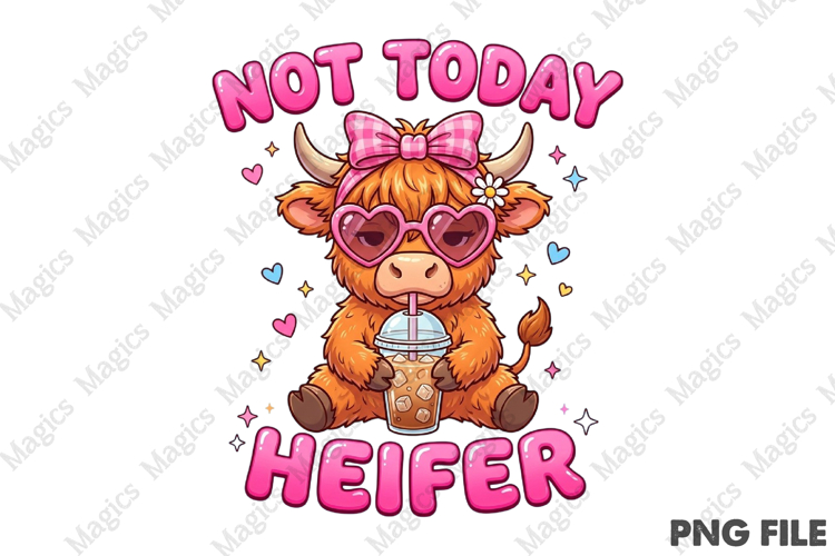 Not Today Heifer Png Image 7