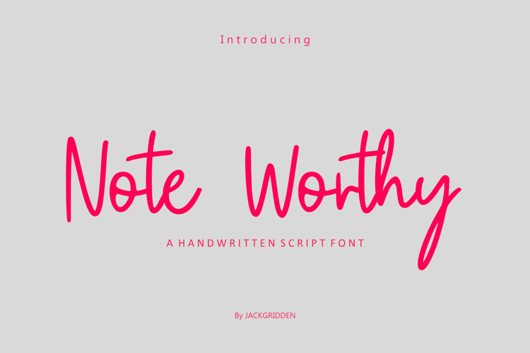 Note Worthy