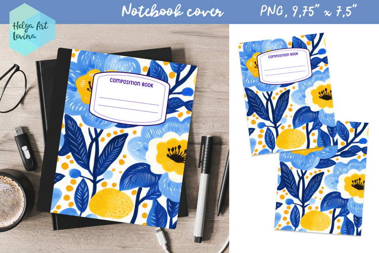 Composition Book Cover School Notebook
