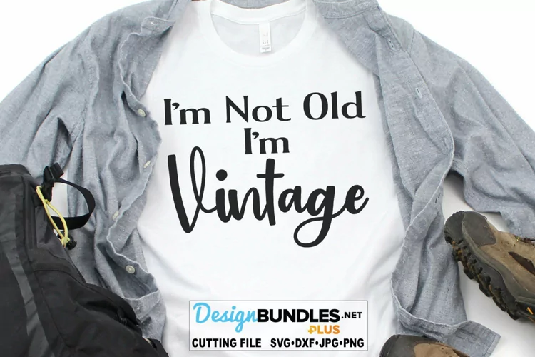I'm Not Old I'm Vintage SVG | Funny SVG