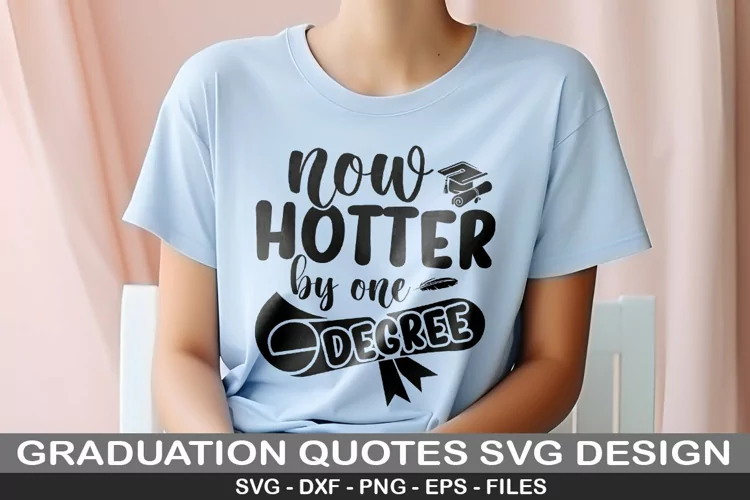 Now hotter by one degree SVG - Graduation Design