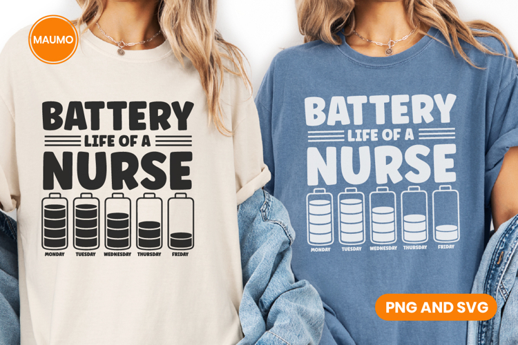 nurse life battery life funny quote