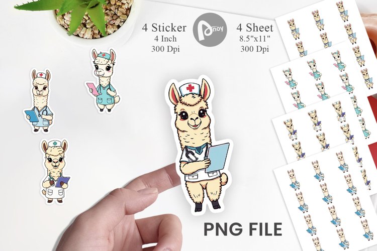 Alpaca Clipart