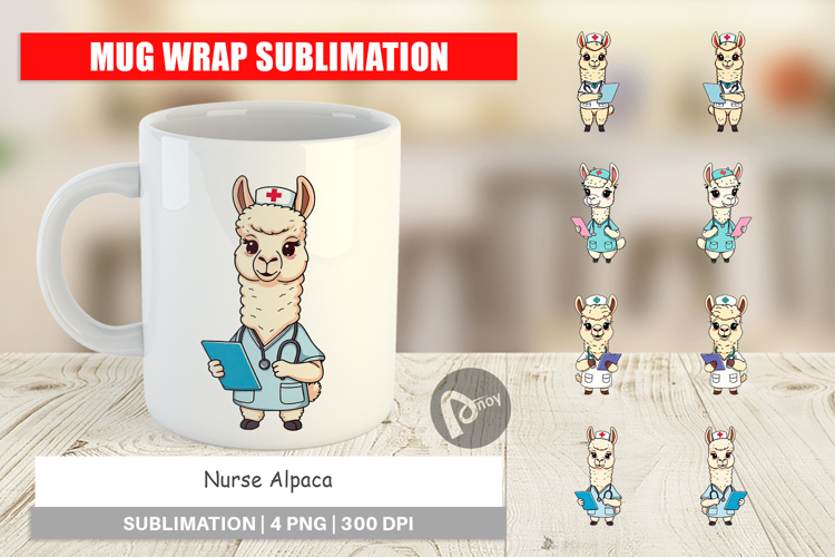 Alpaca Clipart Image 16