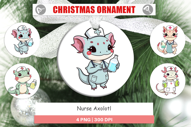 Ornament Nurse Axolotl