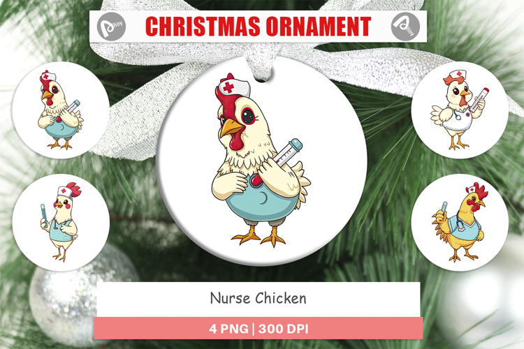 Ornament Nurse Chicken