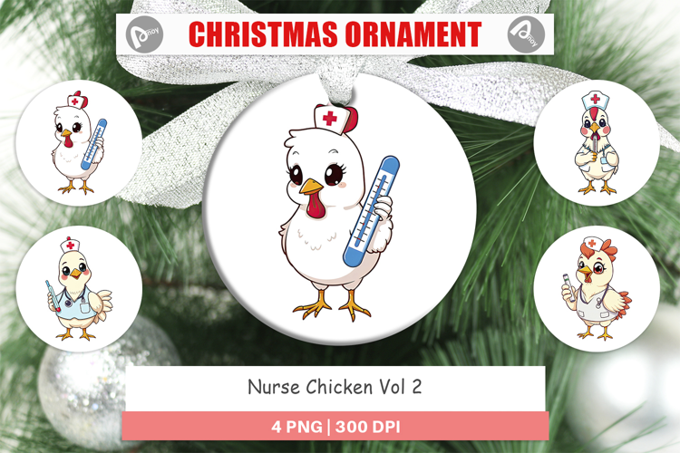 Ornament Nurse Chicken