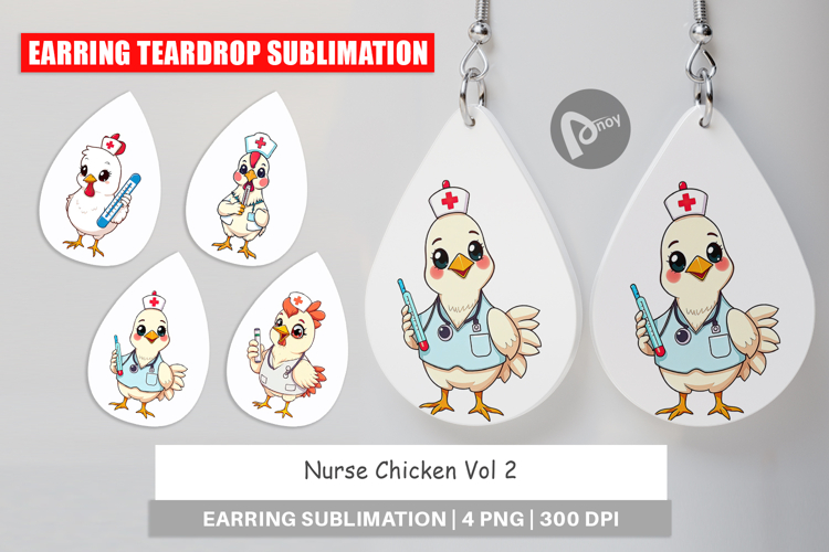 Earring Nurse Chicken