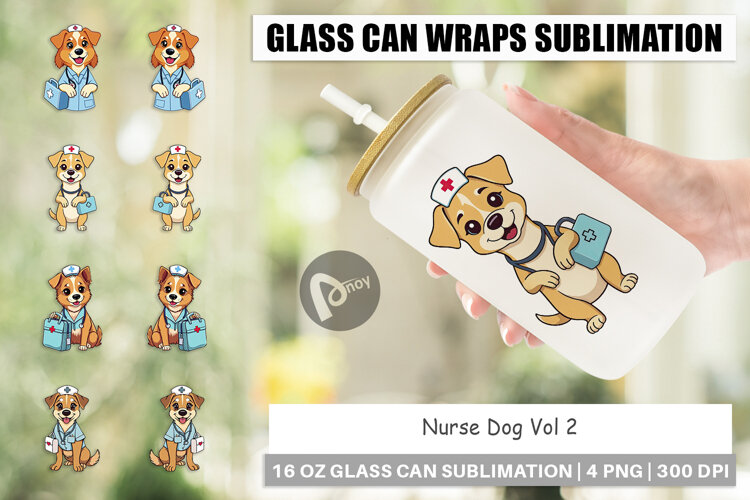 Glass Can Nurse Dog example image 1