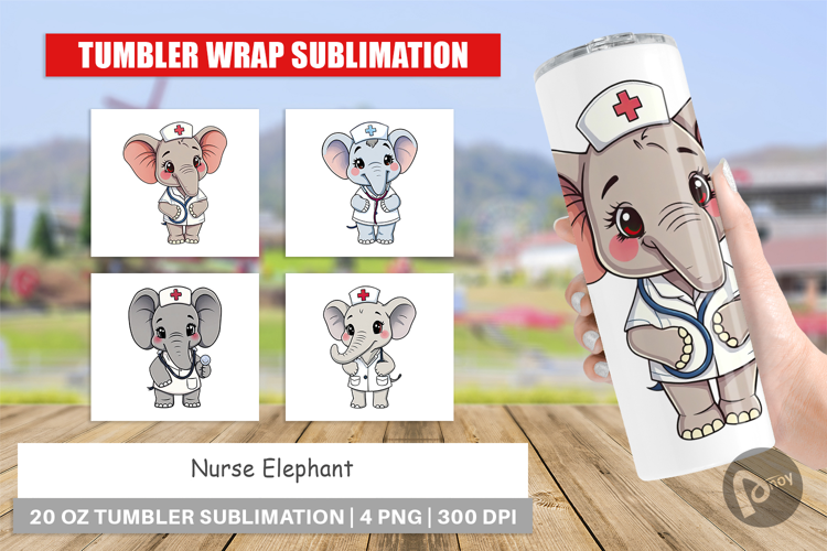 Tumbler Nurse Elephant