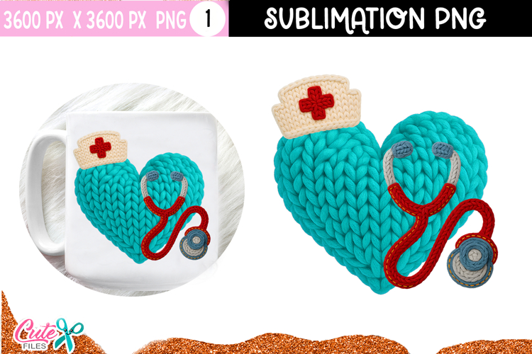 Nurse Heart SVG Image 2