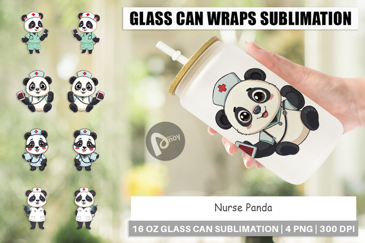 Glass Can Nurse Panda