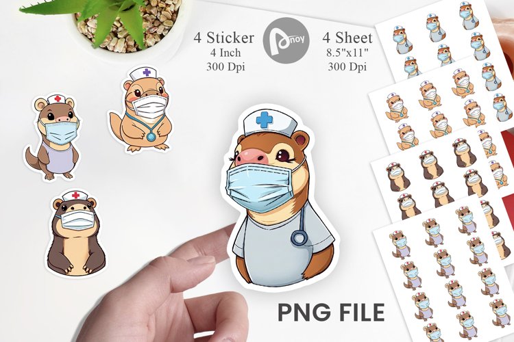 Platypus Clipart Image 9