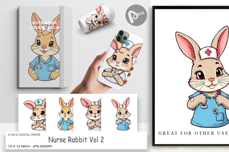 Rabbit Clipart Image 6