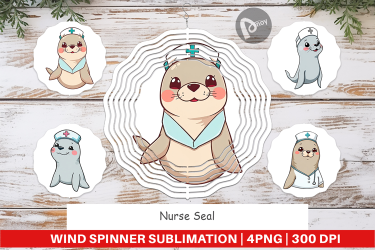 Wind Spinner Nurse Seal